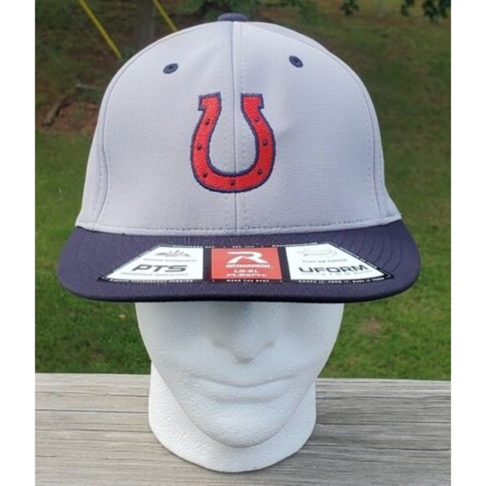 Richardson Indianapolis Colts Hat Size LG / XL Logo Embroidered Ball Cap Flexfit